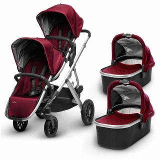 Коляска 2 в 1 UPPAbaby Vista 2017 (винный цвет)