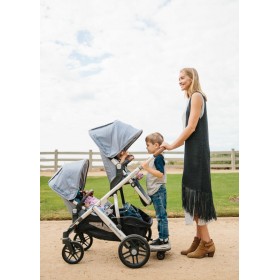 Коляска 2 в 1 UPPAbaby Vista 2017 (винный цвет)